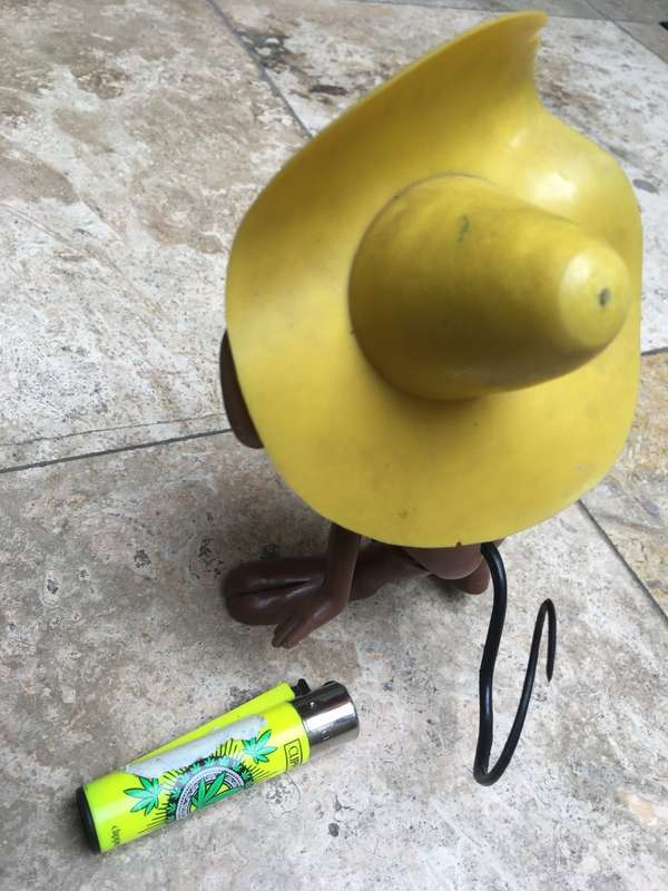 vintage speedy conzalez mouse toy R Daken , hong kong 1970