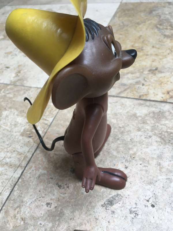 vintage speedy conzalez mouse toy R Daken , hong kong 1970