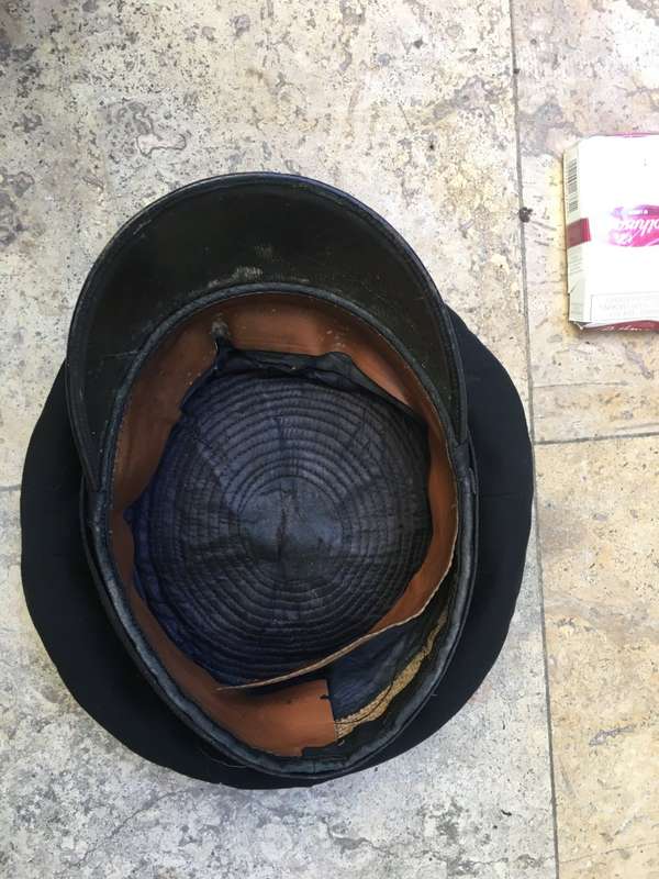 vintage military costume hat