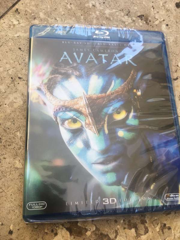 avatar Bluray Blu ray 3d limited edition