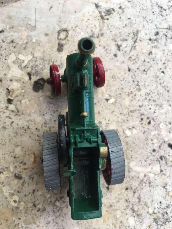 Matchbox Lesney Vintage Green Steam Tractor No. 1