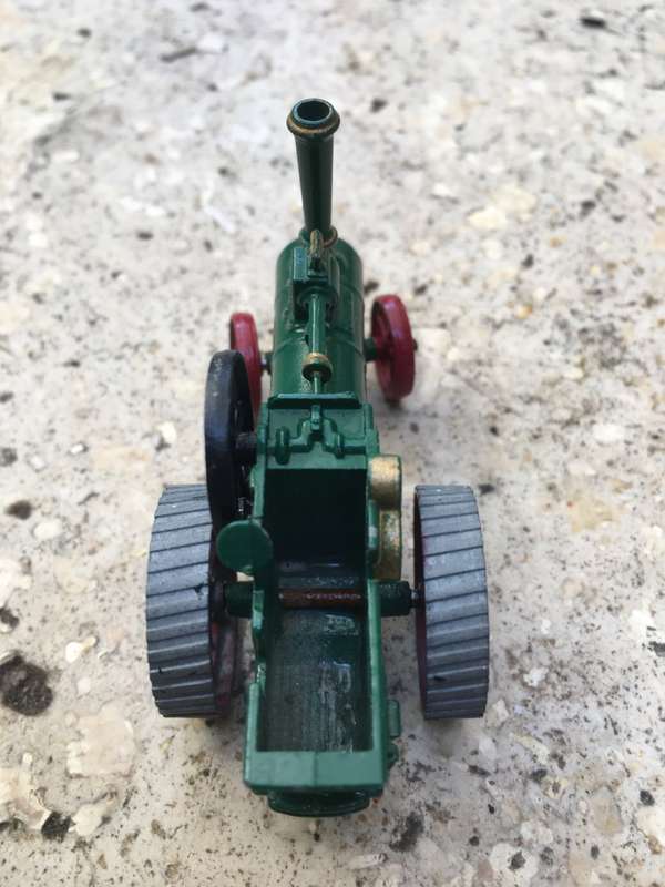 Matchbox Lesney Vintage Green Steam Tractor No. 1