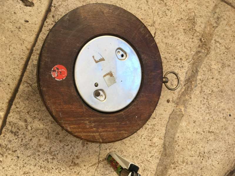 vintage lufft round barometer , Germany German