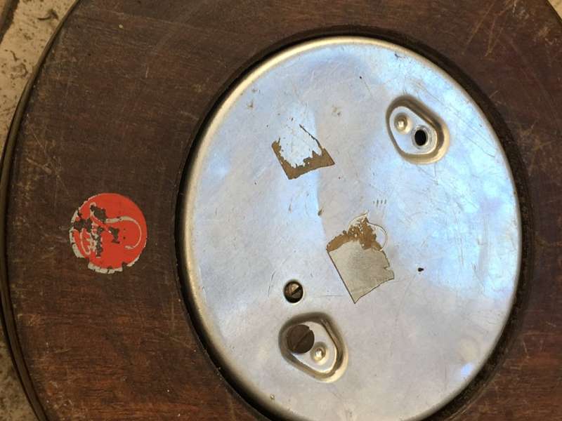 vintage lufft round barometer , Germany German