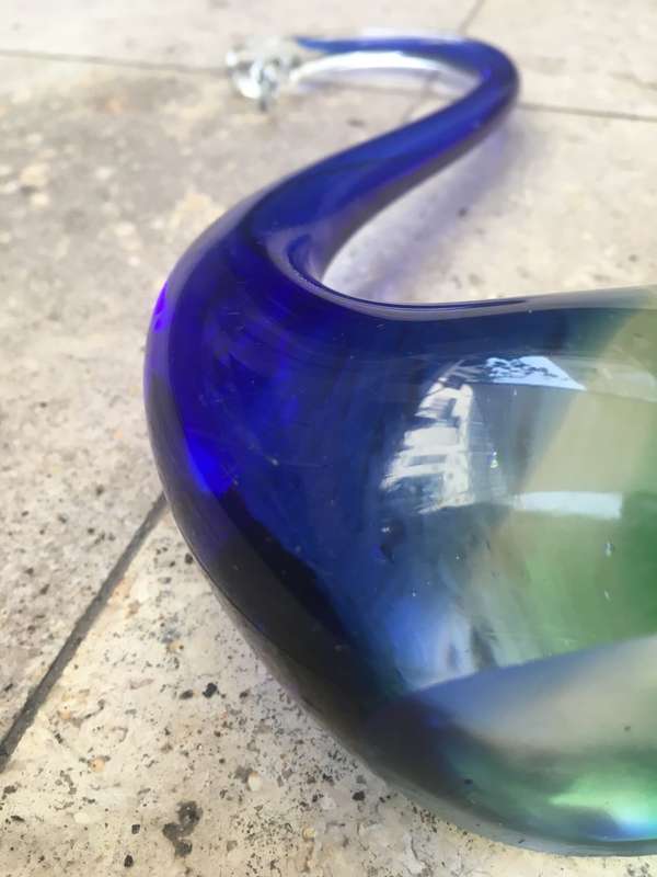 Murano swan 27 cm