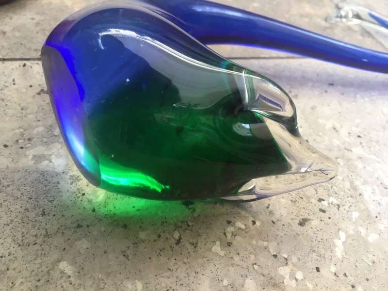 Murano swan 27 cm