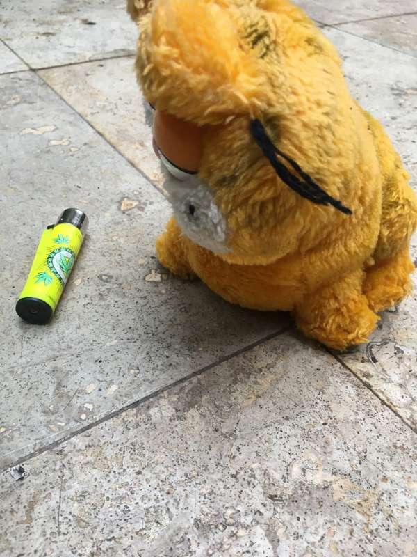 vintage Garfield soft plush doll