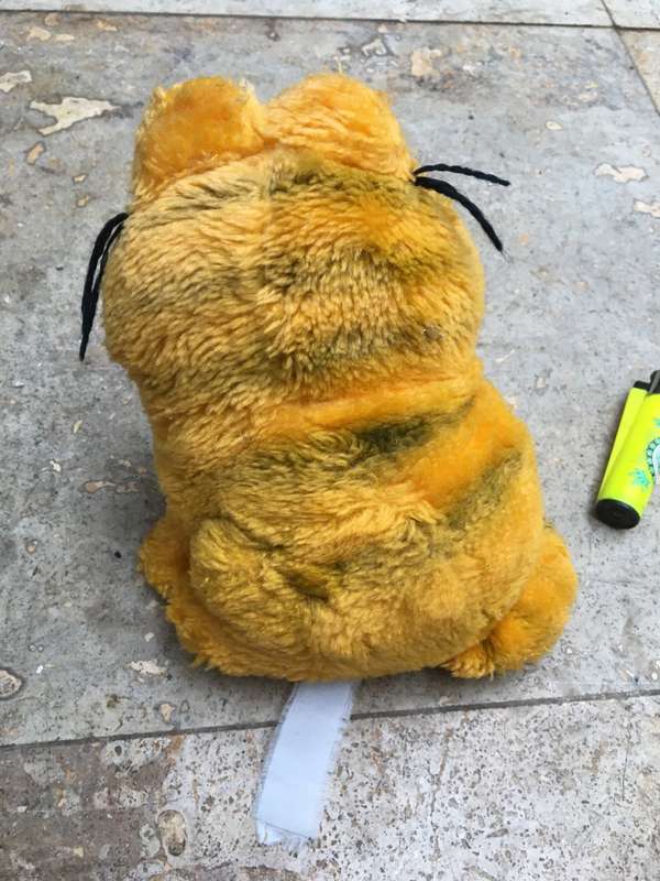 vintage Garfield soft plush doll
