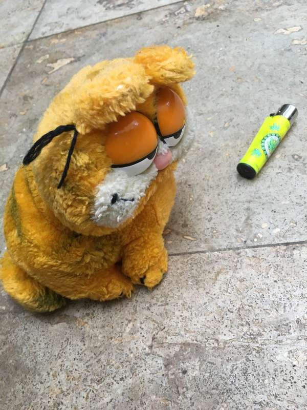 vintage Garfield soft plush doll