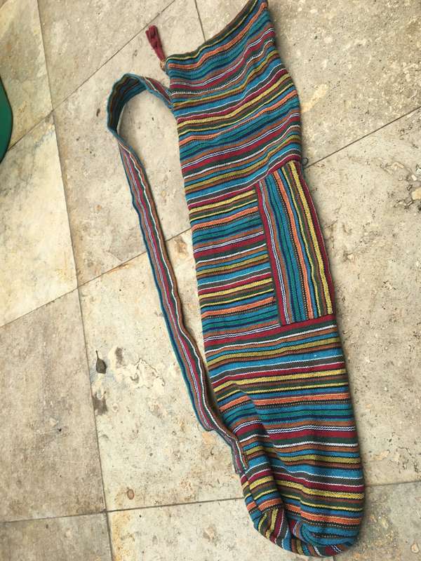 Yoga mat bag , Made in India 100 % cotton