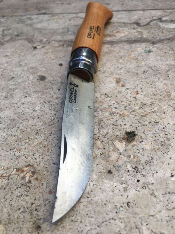 Opinel no 9 folding knife , France