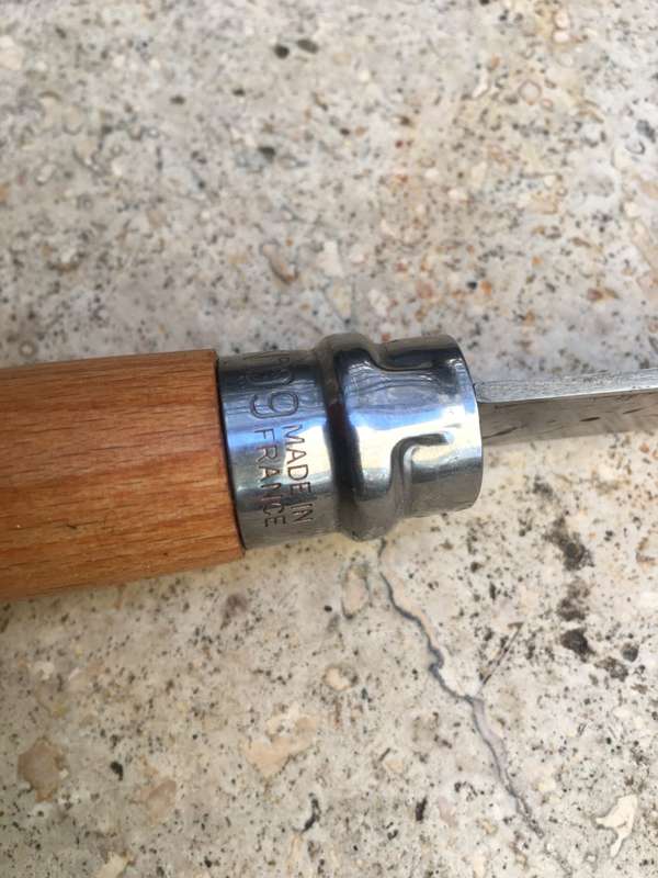 Opinel no 9 folding knife , France