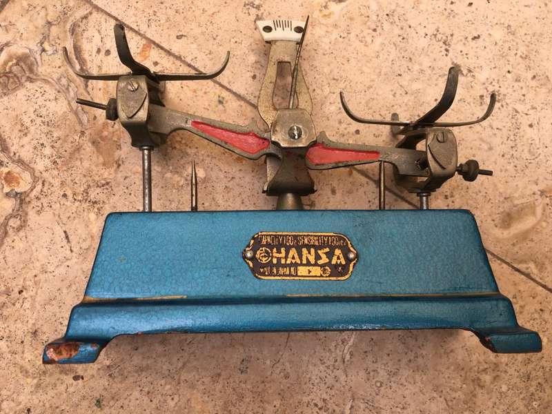 vintage Hansa 100g scale made in Japan