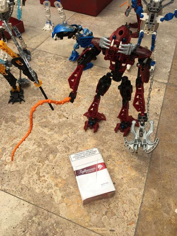 Lego bionicle warrior lot of 7