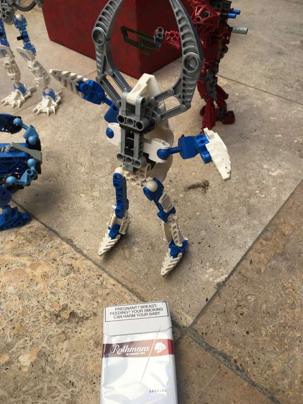 Lego bionicle warrior lot of 7