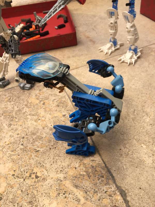 Lego bionicle warrior lot of 7