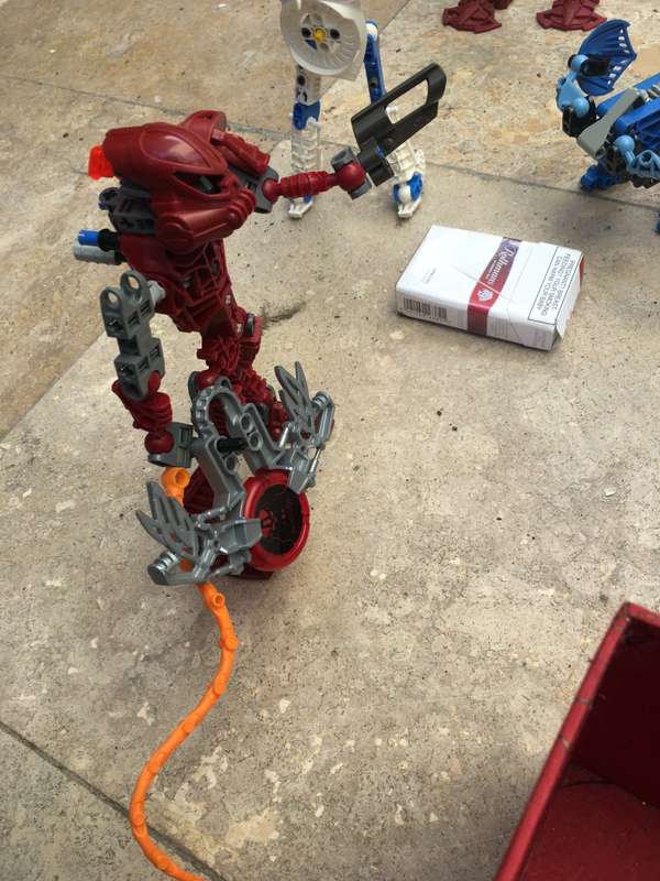 Lego bionicle warrior lot of 7