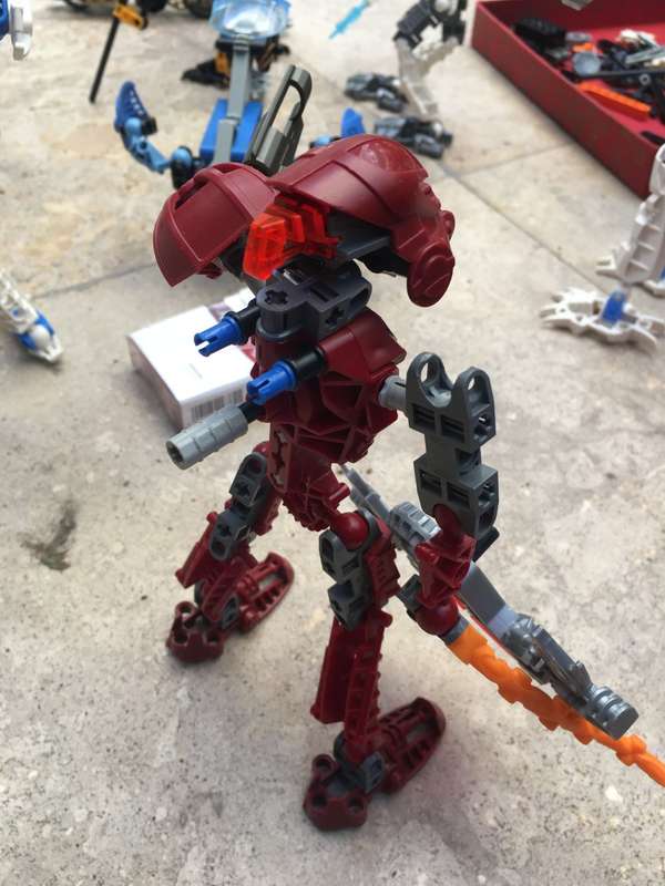 Lego bionicle warrior lot of 7