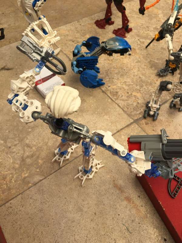 Lego bionicle warrior lot of 7
