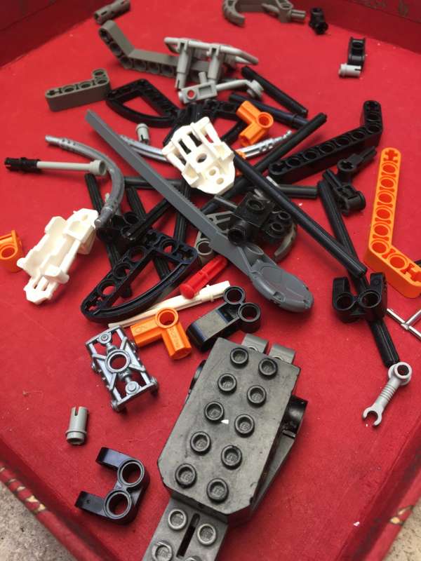 Lego bionicle warrior lot of 7