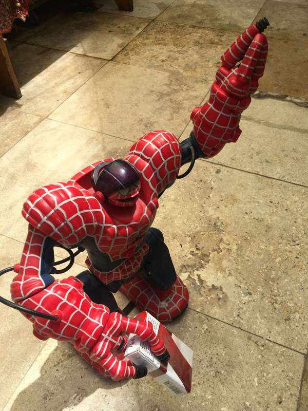 wowwee spidersapien robot spider man spiderman robot figure