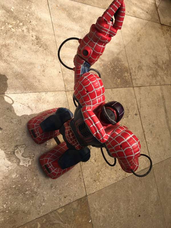wowwee spidersapien robot spider man spiderman robot figure