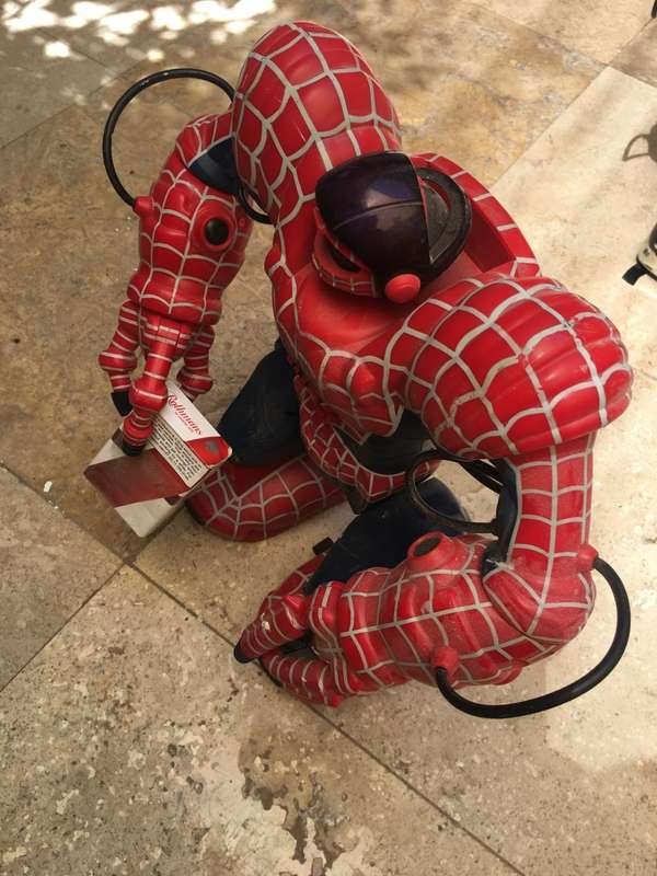 wowwee spidersapien robot spider man spiderman robot figure