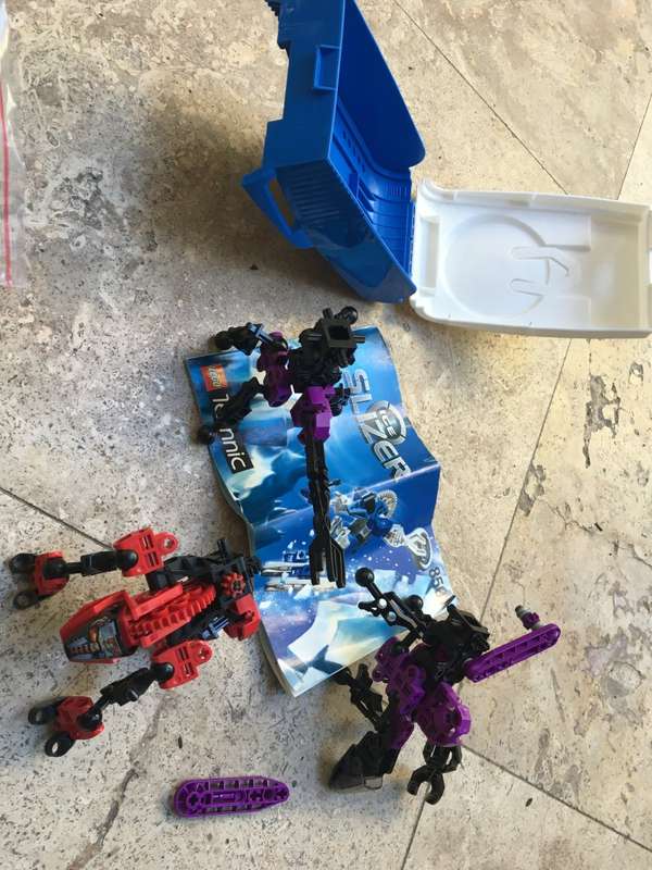 lego ice slizer technic throwbot spare lot 8501