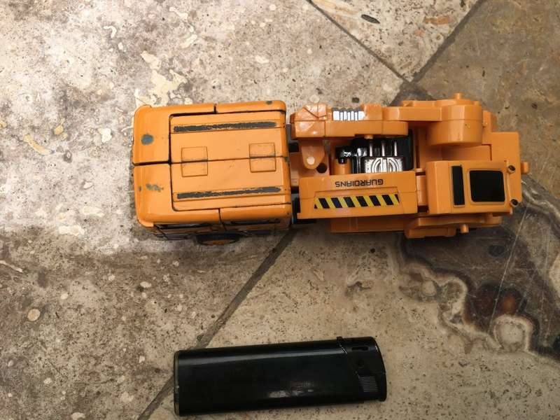 vintage transformers crane truck