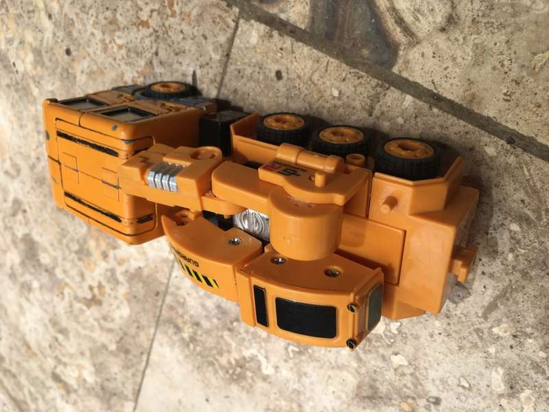 vintage transformers crane truck