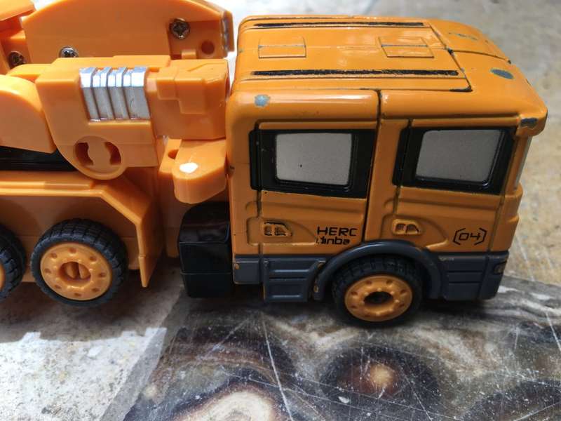 vintage transformers crane truck
