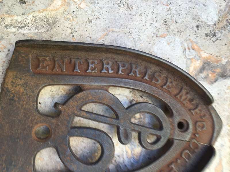 Vintage Iron Rest Trivet Cast Iron Enterprise Manufacturing Company Philadelphia