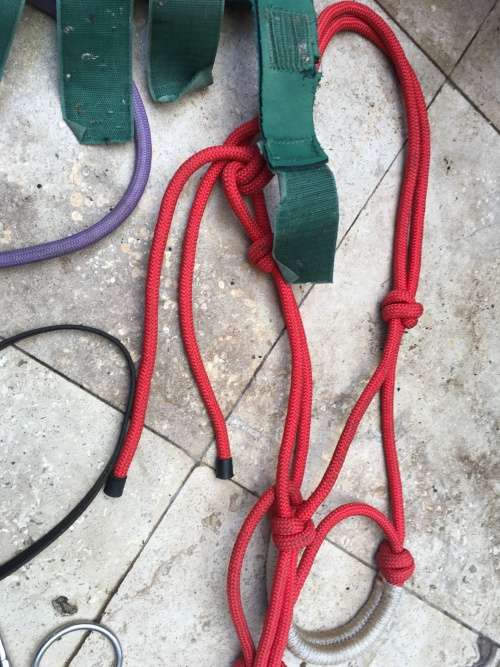 horse / pony pelham bit with straps and other horse stuff