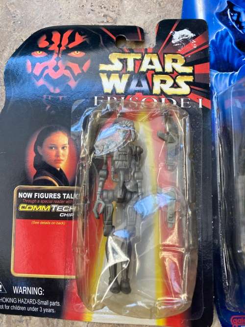 star wars action fleet mini scenes 3 episode one with pvc figurine boxed