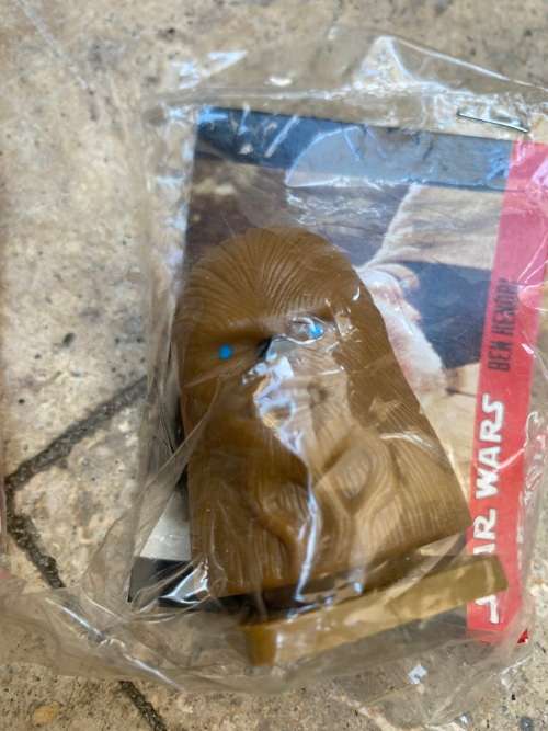 vintage topps starwars star wars trading card with pvc toy toys 1995 lot of 10