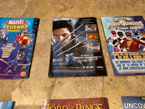 marvel ultimate X men XMEN issue 1 , 2 , 3 , 4 , 5 . 6 , 7 , 8 and 9 year 2003
