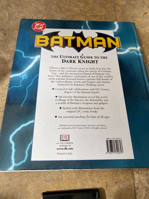 the ultimate guide to the dark knight by Scott beatty , batman archives of DC comics