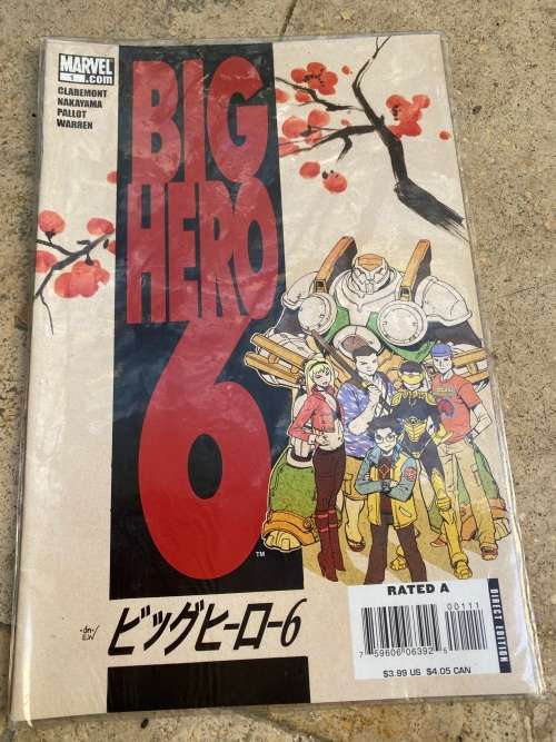 Grendel the devil inside , wagner Mireault and Marvel big hero 6