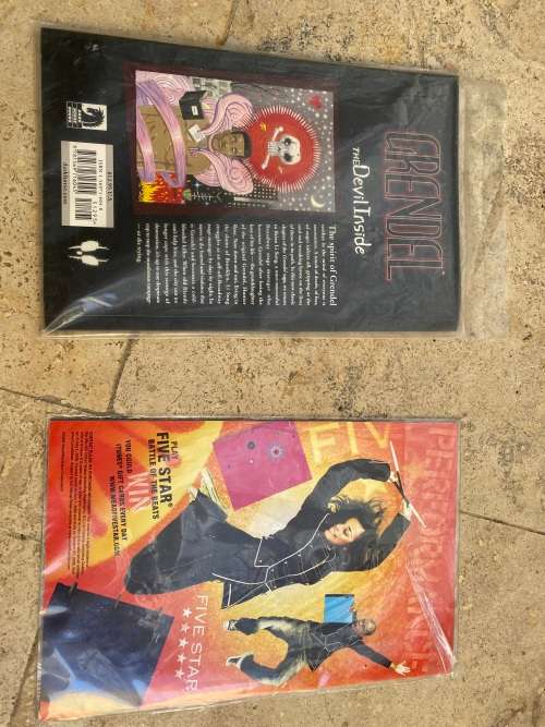 Grendel the devil inside , wagner Mireault and Marvel big hero 6