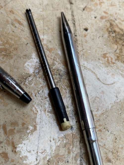 vintage cross pencil engraved no case made in Ireland