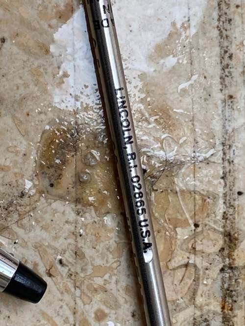 vintage cross pencil engraved no case made in Ireland