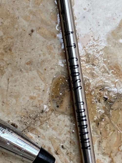 vintage cross pencil engraved no case made in Ireland