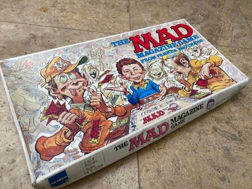 vintage mad magazine Game , parker brothers set complete
