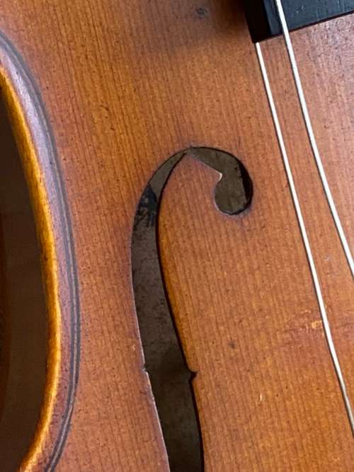 vintage violin COPY OF ANTONIUS STRADIVAIUS VIOLIN FACIEBAT CREMONA 1713 made in Germany