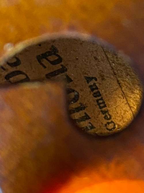 vintage violin COPY OF ANTONIUS STRADIVAIUS VIOLIN FACIEBAT CREMONA 1713 made in Germany