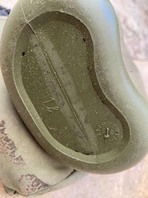 vintage army water bottle in pouch
