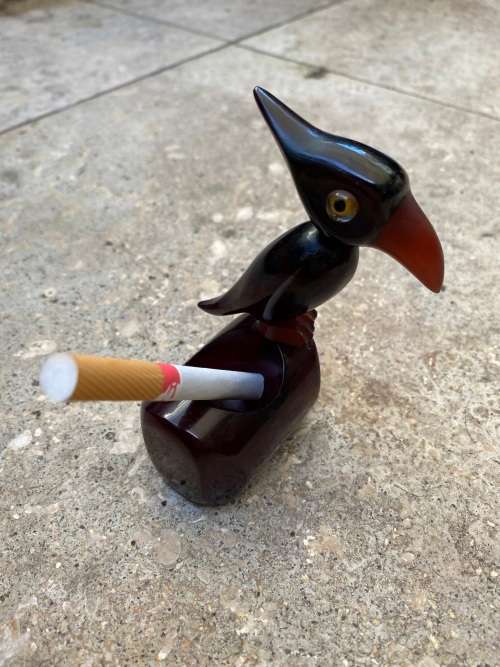vintage Art deco YZ bird ashtray sold by Dunhill