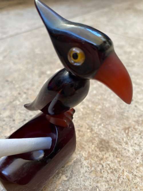 vintage Art deco YZ bird ashtray sold by Dunhill