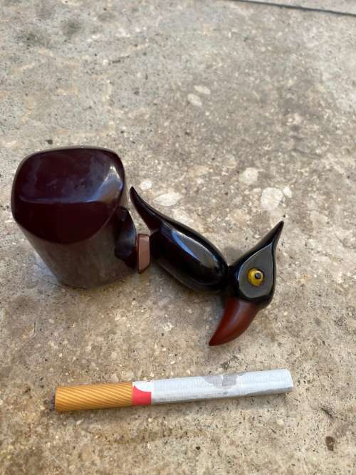 vintage Art deco YZ bird ashtray sold by Dunhill
