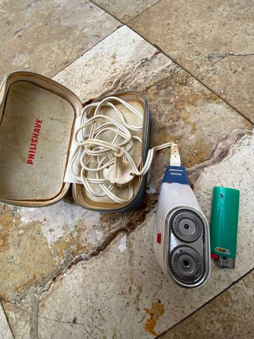 vintage philips philishave sc7920 in case , works